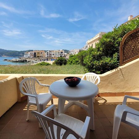 Playa Canadell Mar P Primera Linea De Mar Con Terraza Calella De Palafrugell Bagian luar foto