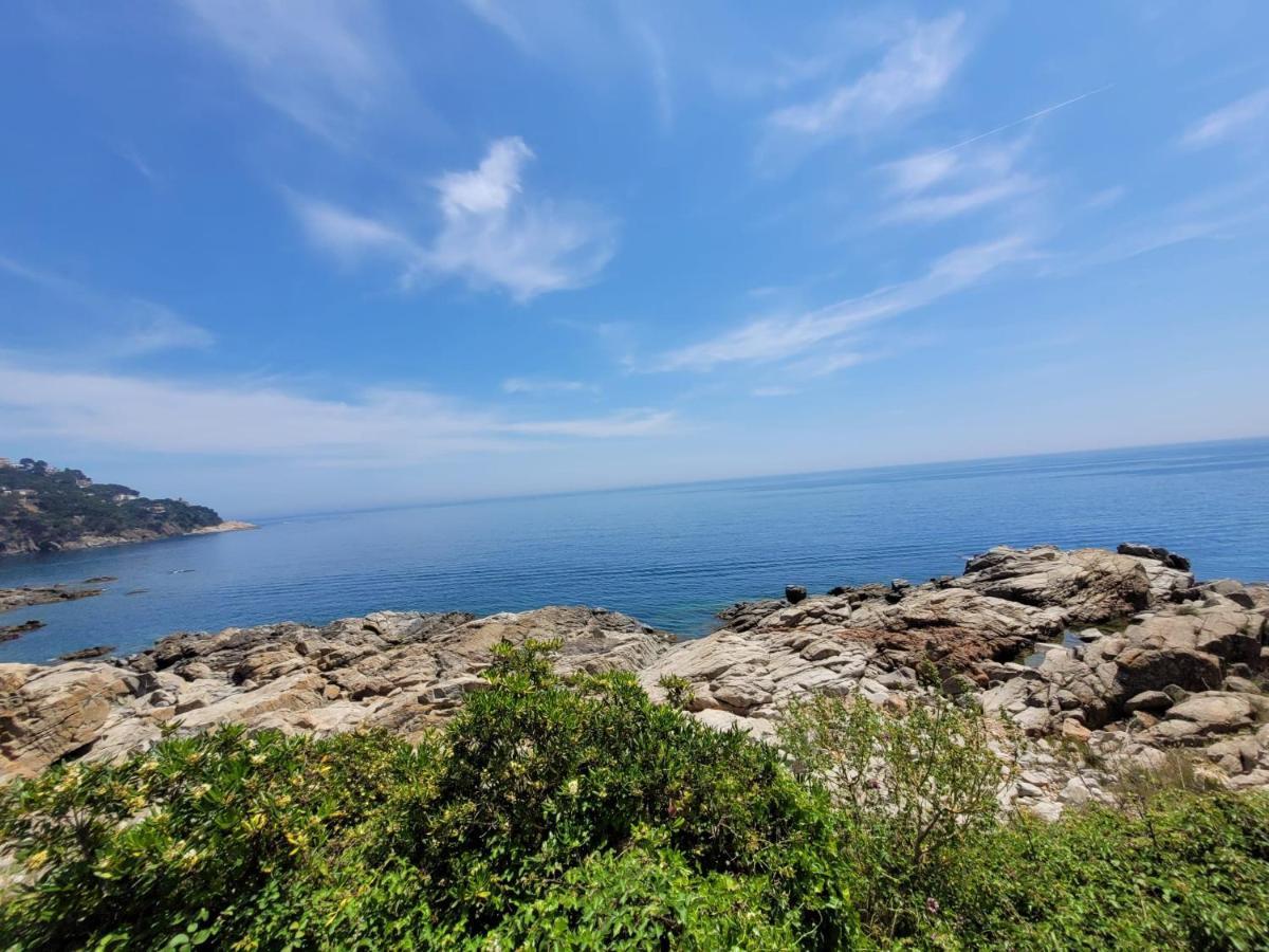 Playa Canadell Mar P Primera Linea De Mar Con Terraza Calella De Palafrugell Bagian luar foto