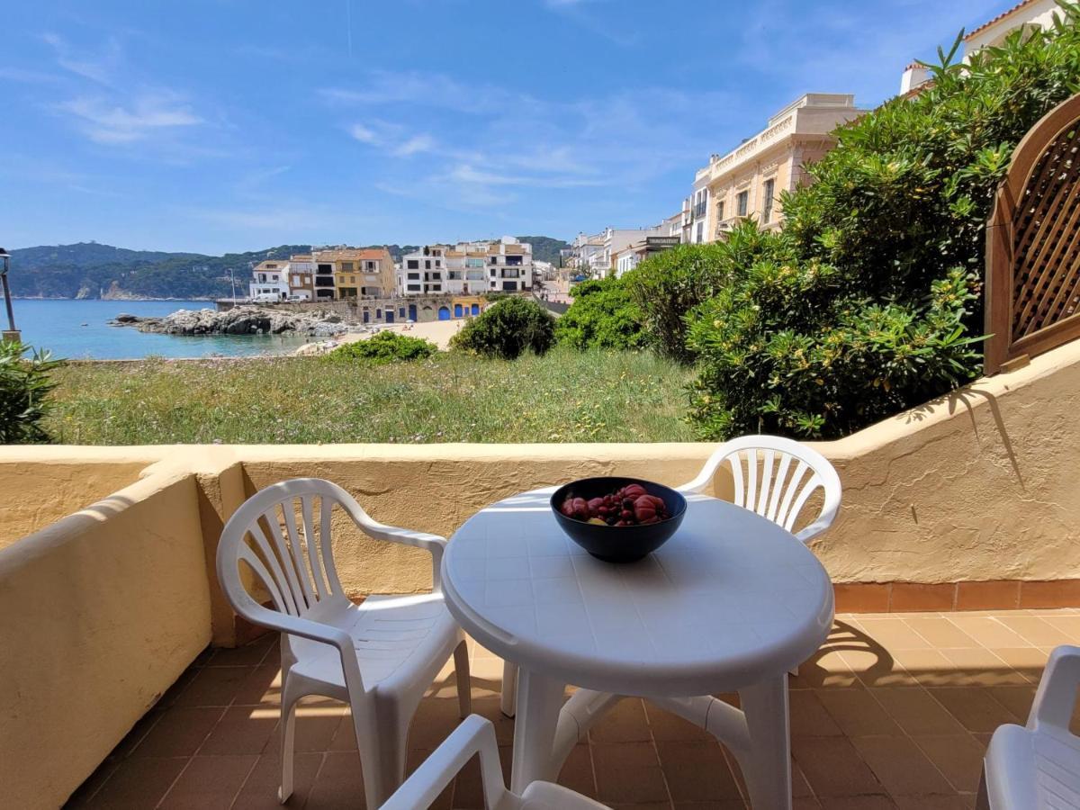 Playa Canadell Mar P Primera Linea De Mar Con Terraza Calella De Palafrugell Bagian luar foto