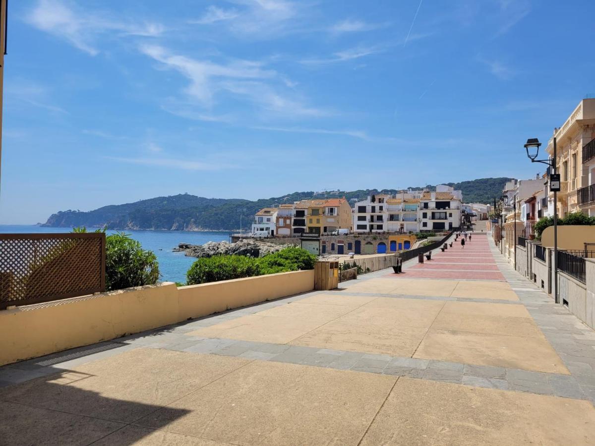 Playa Canadell Mar P Primera Linea De Mar Con Terraza Calella De Palafrugell Bagian luar foto