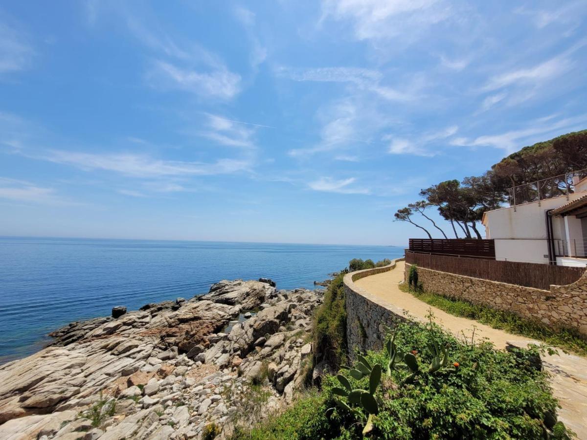 Playa Canadell Mar P Primera Linea De Mar Con Terraza Calella De Palafrugell Bagian luar foto